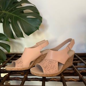 Clarks Wedges-BRAND NEW NEVER WORN